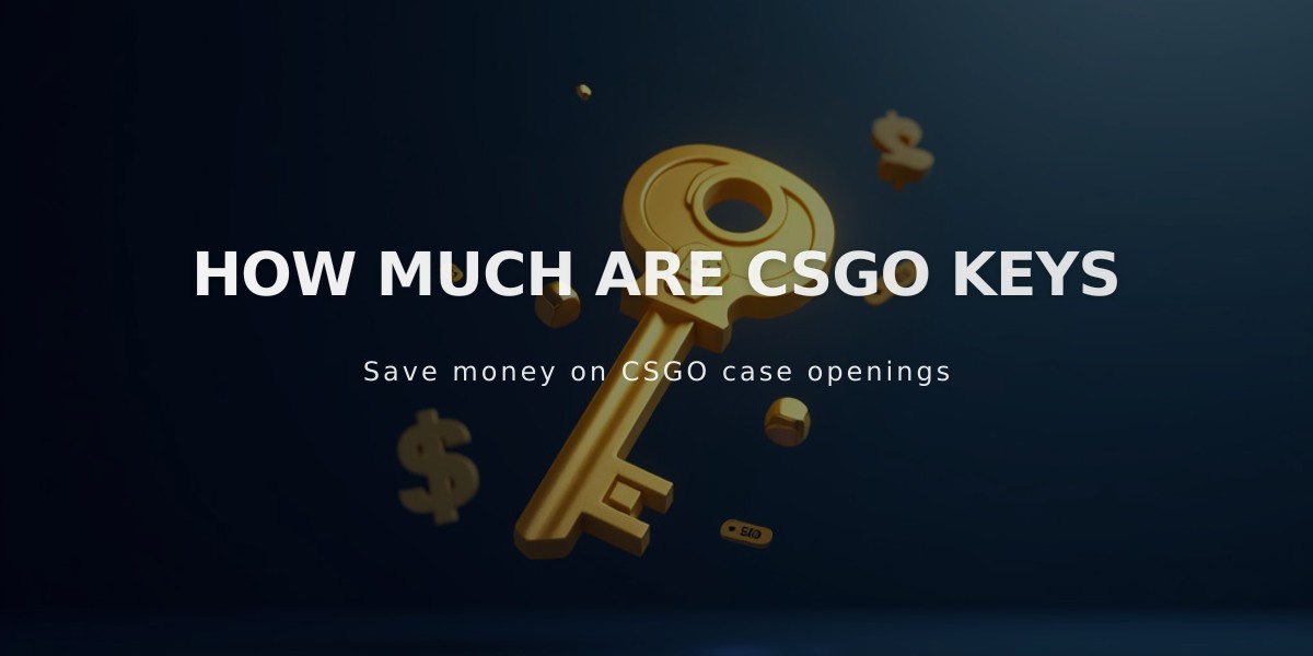 How Much Do CSGO Keys Cost in 2024: Complete Price Guide