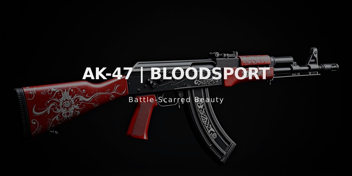 AK-47 Bloodsport: The Legendary Red Beast of CS:GO