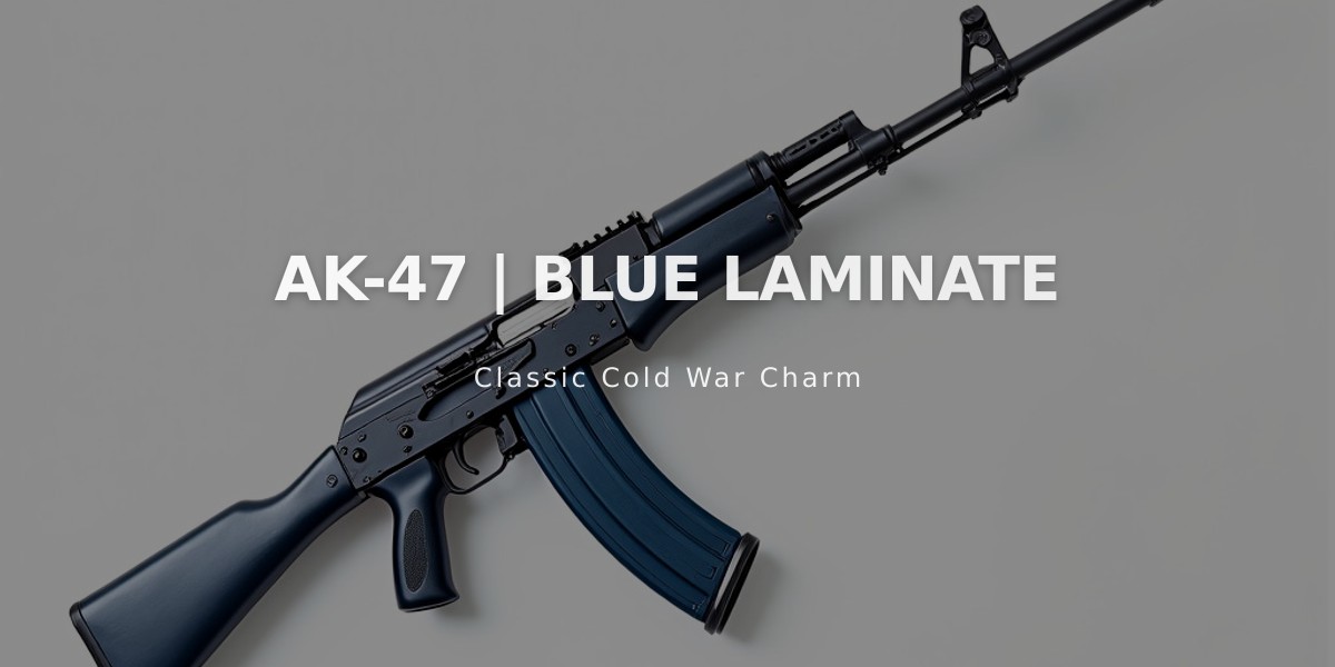 AK-47 Blue Laminate: The Affordable Classic CS:GO Skin