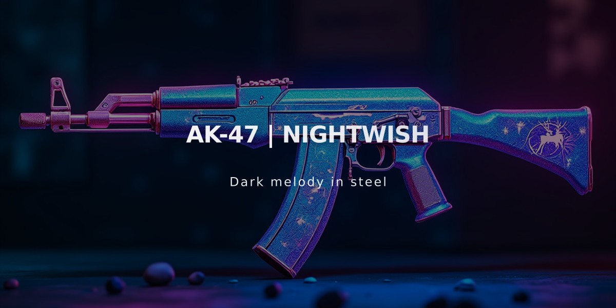 AK-47 Nightwish: Popular CS:GO Skin Features Neon Deer Design