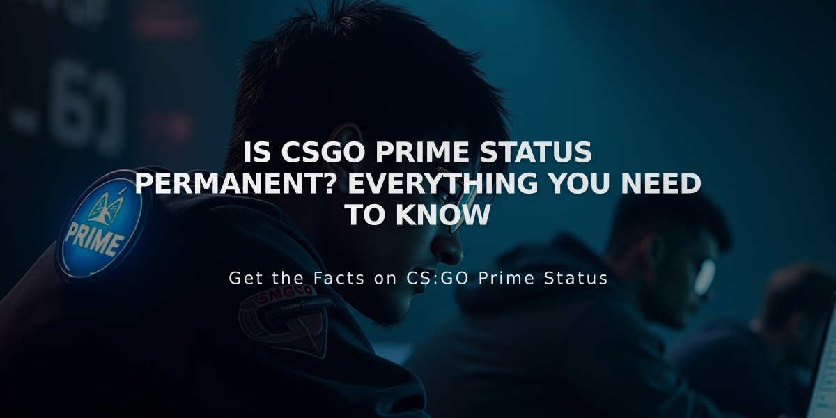 Is CSGO Prime Status Permanent? Everything You Need To Know