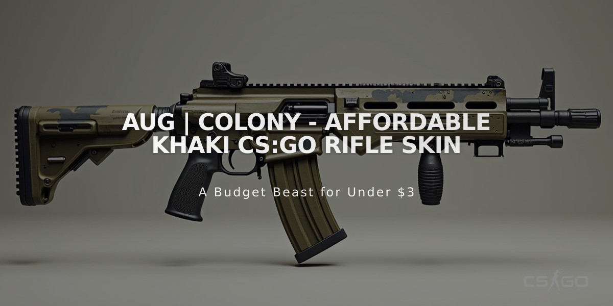 AUG | Colony - Affordable Khaki CS:GO Rifle Skin