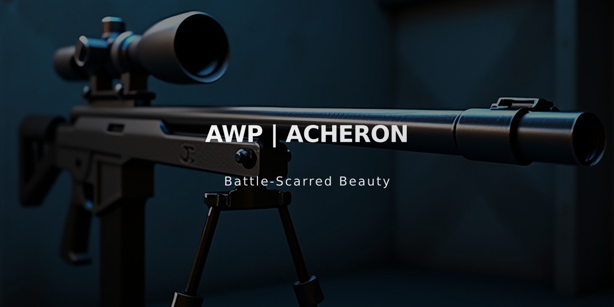 AWP | Acheron: Deadly Mil-Spec Sniper with Hydrographic Pattern