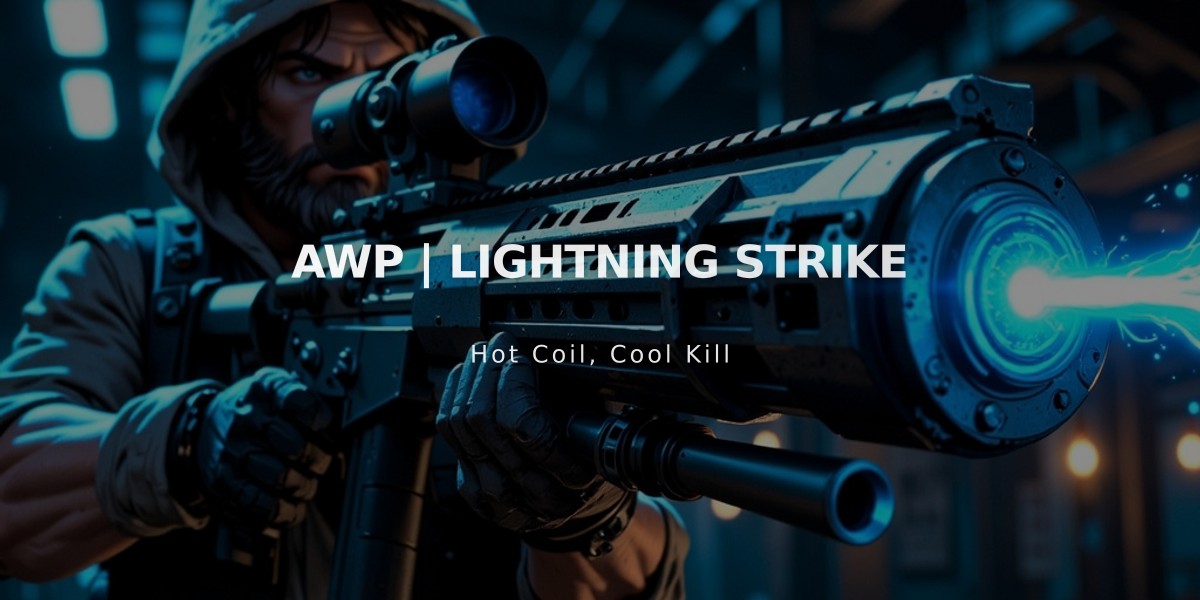 AWP Lightning Strike: Iconic CSGO Sniper Skin Worth Up to $1,500