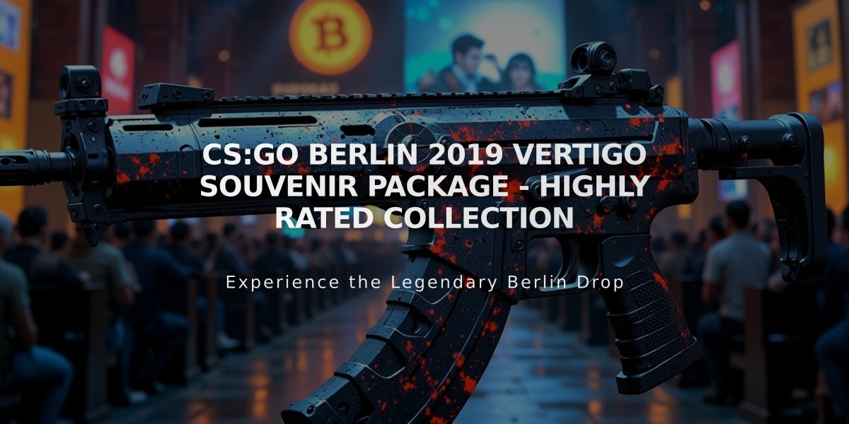 CS:GO Berlin 2019 Vertigo Souvenir Package - Highly Rated Collection