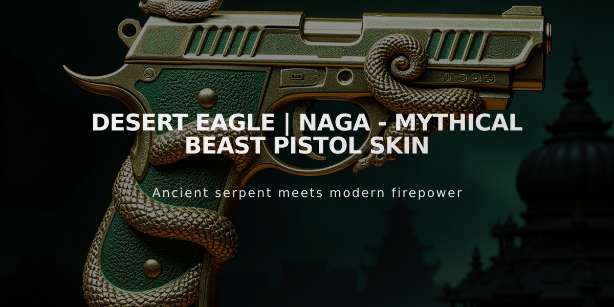 Desert Eagle | Naga - Mythical Beast Pistol Skin