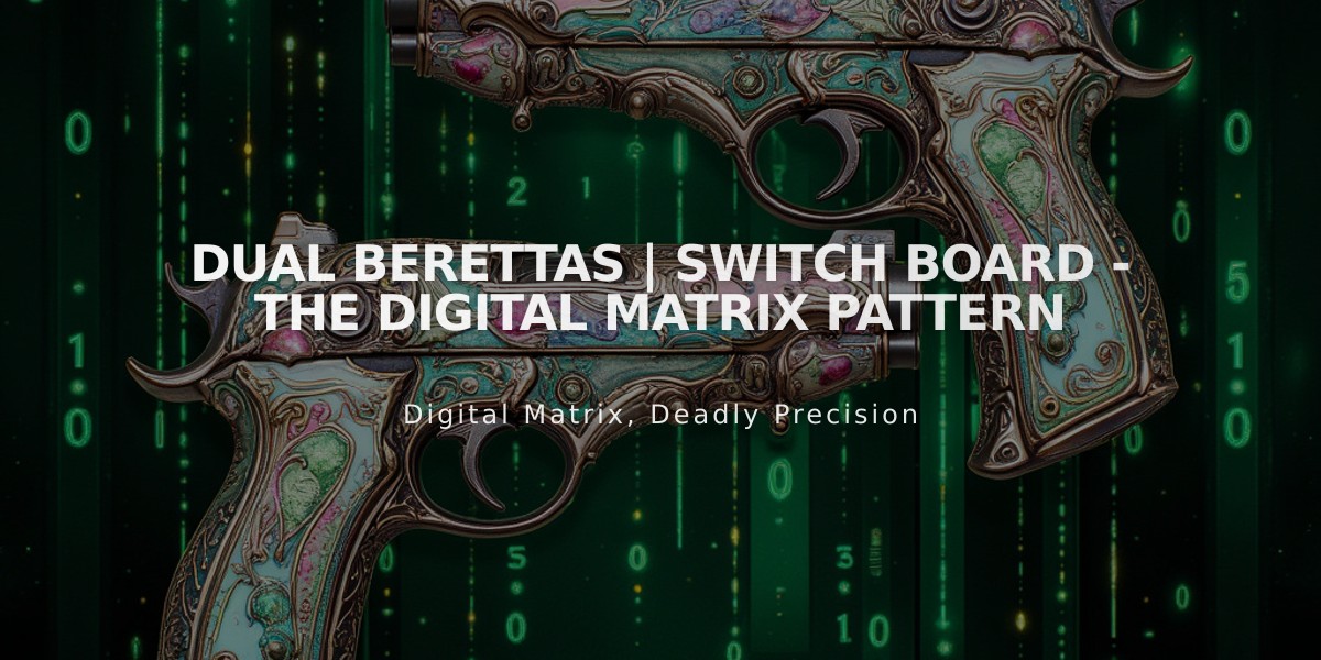 Dual Berettas | Switch Board - The Digital Matrix Pattern