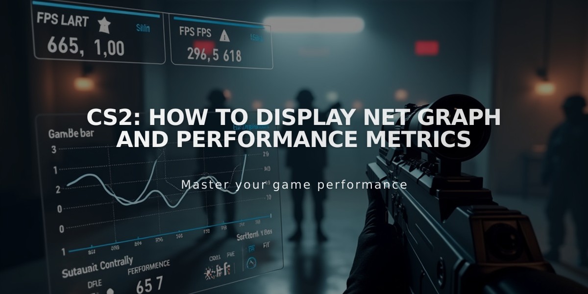 CS2: How to Display Net Graph and Performance Metrics