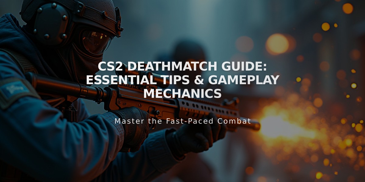 CS2 Deathmatch Guide: Essential Tips & Gameplay Mechanics