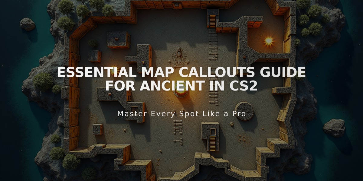 Essential Map Callouts Guide for Ancient in CS2