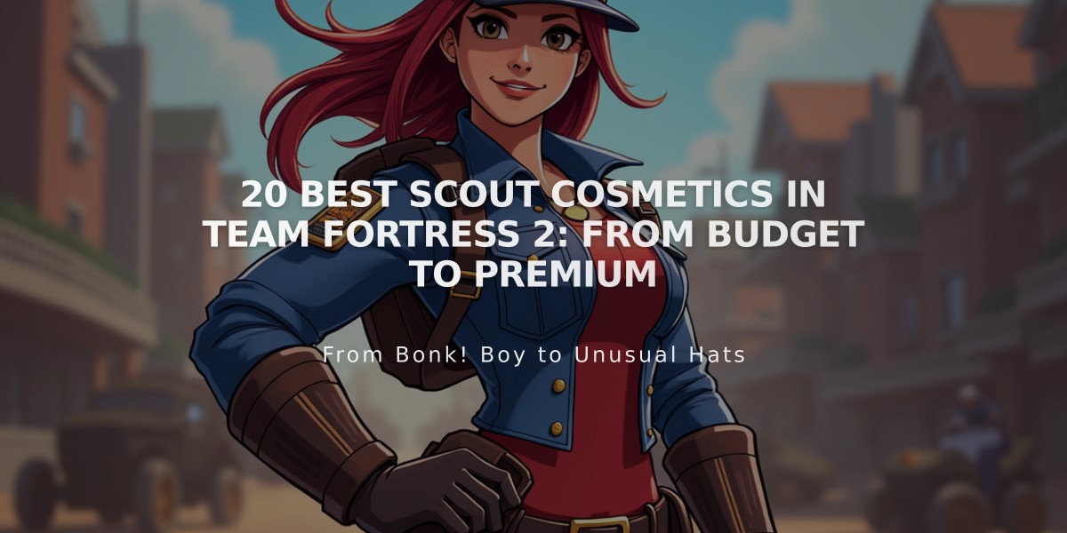 20 Best Scout Cosmetics in Team Fortress 2: From Budget to Premium