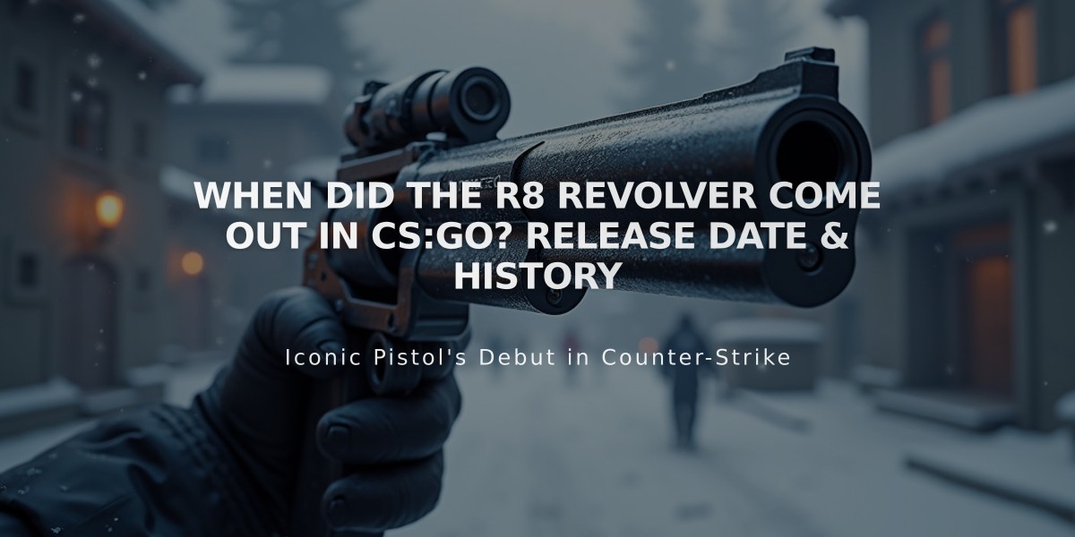 When Did the R8 Revolver Come Out in CS:GO? Release Date & History