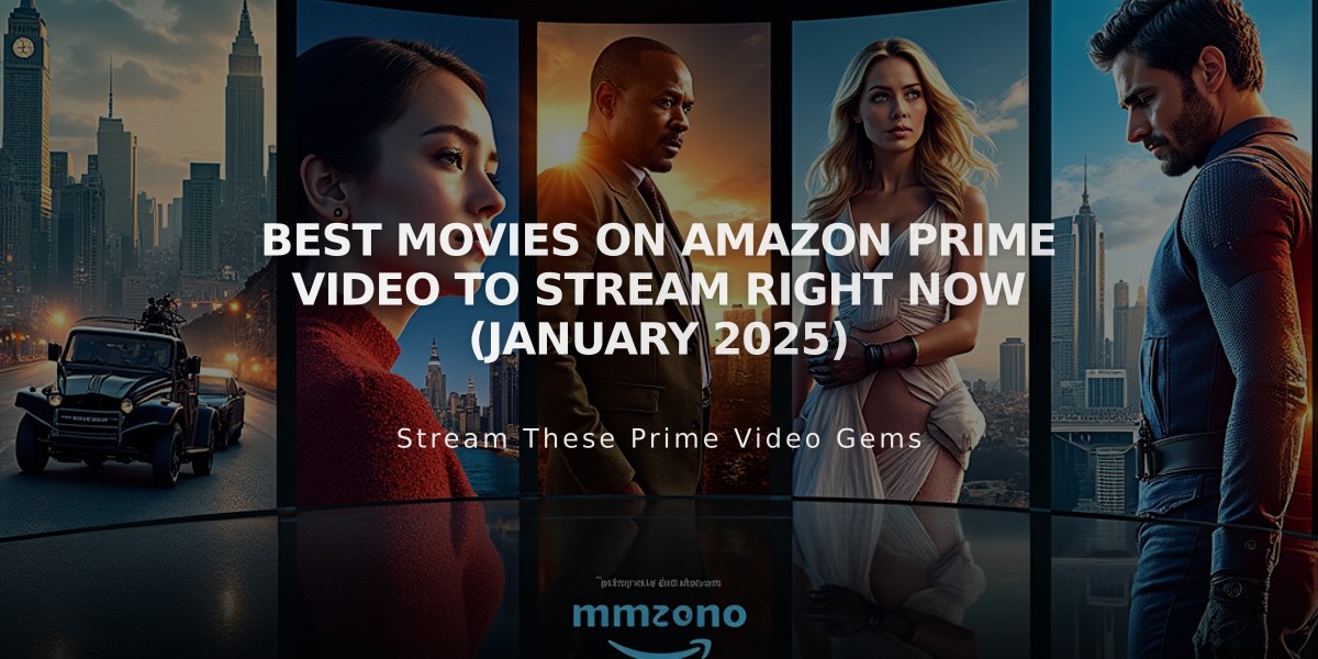 Best Movies on Amazon Prime Video to Stream Right Now (January 2025)