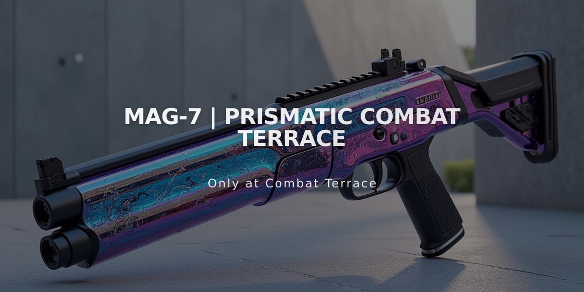 MAG-7 | Prismatic Combat Terrace