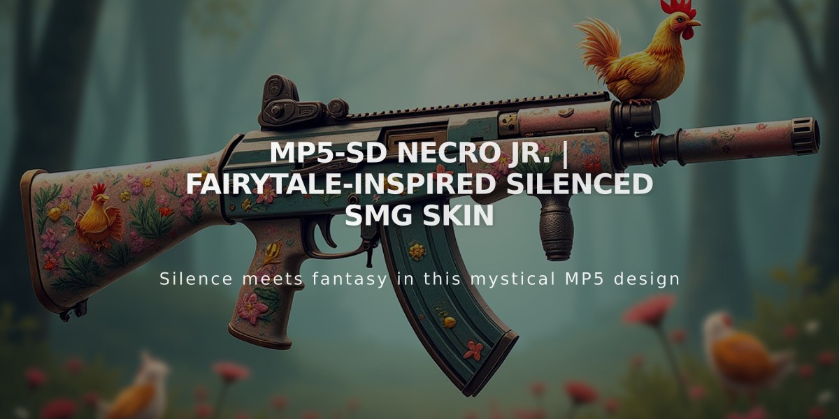 MP5-SD Necro Jr. | Fairytale-Inspired Silenced SMG Skin