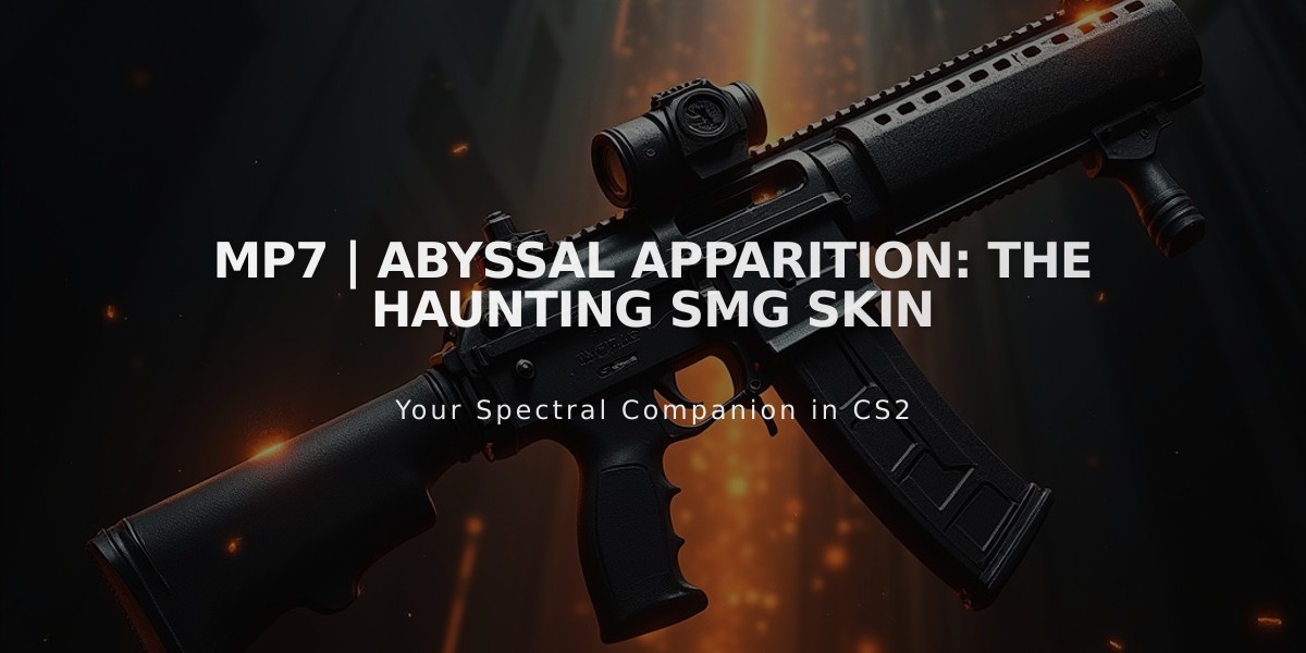 MP7 | Abyssal Apparition: The Haunting SMG Skin