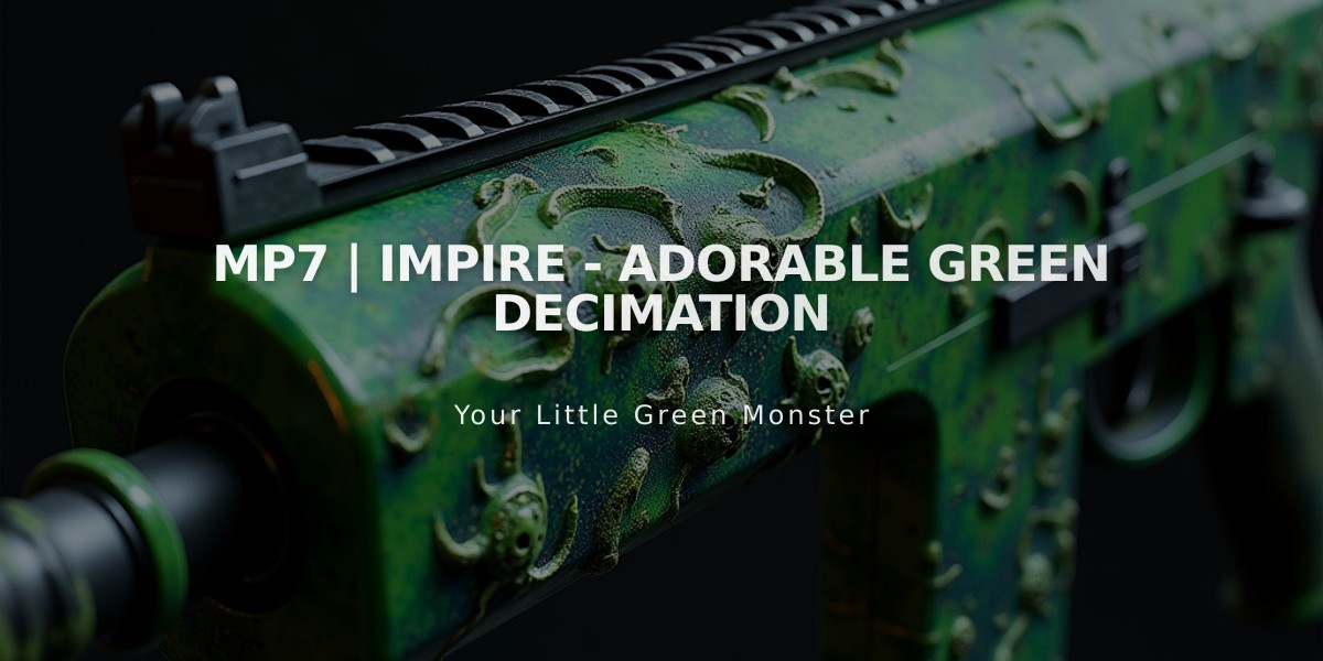 MP7 | Impire - Adorable Green Decimation