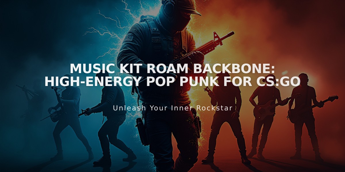 Music Kit Roam Backbone: High-Energy Pop Punk for CS:GO